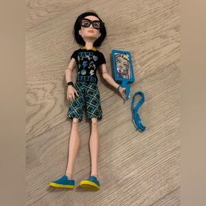 Monster High Jackson Jekyll Doll Freaky Fusion Save Frankie 2010